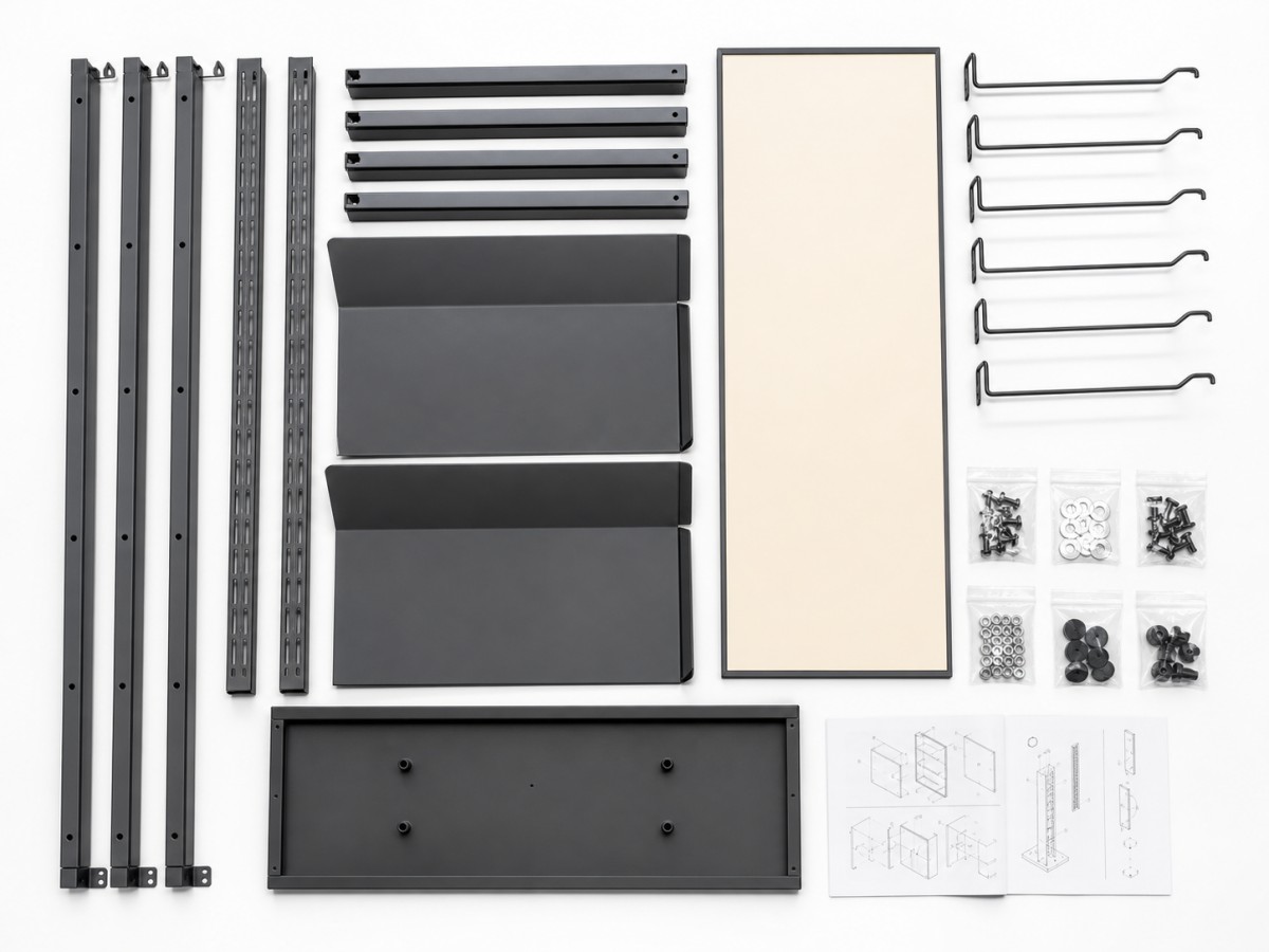 flat-pack-metal-display-components