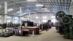 inside metal workshop