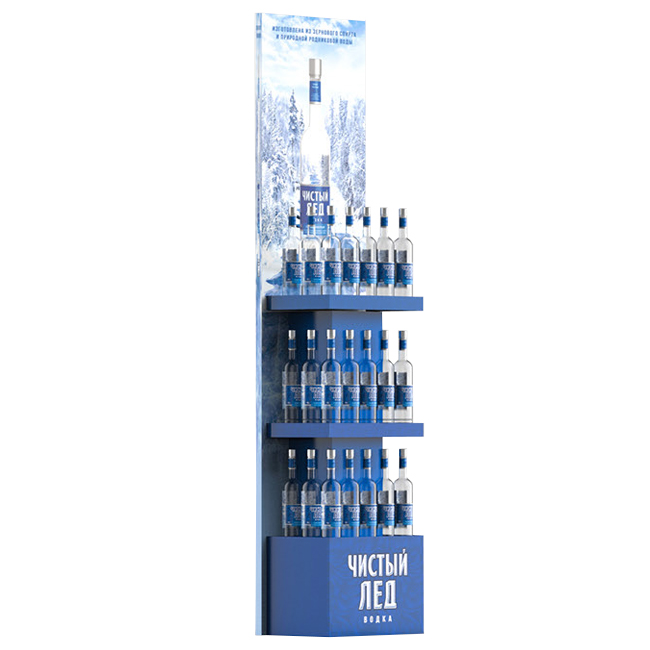 oak-tiered-wine-display-stand