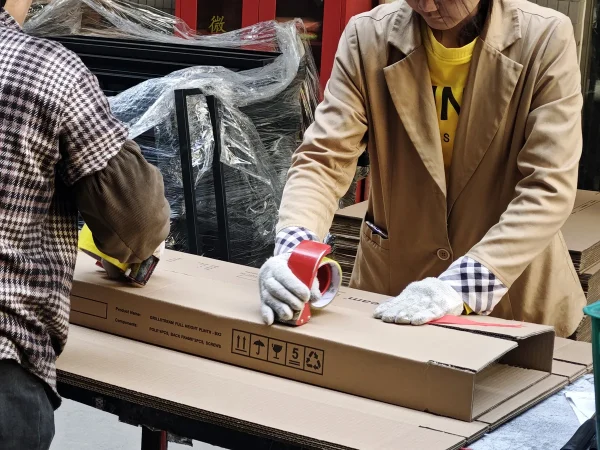 TP Display production process: packing